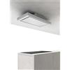 Airforce Cappa a soffitto filtrante SILHOUETTE EASY FIT IX/F/100 CCSIL100009 in acciaio inox da 100 cm