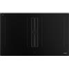 Smeg Selection Smeg S Piano cottura a induzione con cappa integrata HOBD382N2 in vetroceramica nero opaco da 83 cm