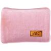 S.I.C Borsa Acqua Calda Elettrica in Peluche 500 W, Rosa | Morbida borsa a tinta unita, calore per mani e piedi dopo il riscaldamento e lo scollegamento dalla presa.