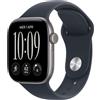 Watch Series 12 GPS 42 mm Smartwatch Cassa in alluminio grigio siderale con