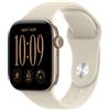 Watch Series 12 GPS 42 mm Smartwatch Cassa in alluminio color oro chiaro con