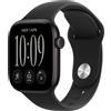 Watch Series 12 GPS 42 mm Smartwatch Cassa in alluminio nero con cinturino Sport