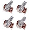 perfk Potenziometro per Chitarra Audio POTS A50K E B50K Ohm Volume Replacement per Chitarra Elettrica Pack of 4
