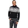 Brandit Norwegian-Style Sweater Uomo Maglione Nero Regular