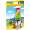 PLAYMOBIL 6972 - Contadino con mucca