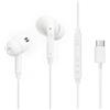 Selius Auricolari con cavo, con connettore USB-C, tipo in-ear, con microfono e controllo volume, compatibili con diversi smartphone