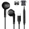 Selius Cuffie USB-C, auricolari in-ear con microfono, compatibili con diversi smartphone