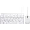 Selius Tastiera e mouse compatti e mini - Cavo USB - Layout tedesco
