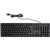 Markenlos Gaming - Design ergonomico - 104 tasti - Cavo USB - Multilingue - Adatto per il gaming - Russo