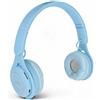 Selius Cuffie wireless per bambini, auricolare Bluetooth con bassi profondi e microfono integrato (blu)