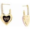 GUESS DA BRINCOS GUESS, ACQUA, Taglia unica, Acciaio inossidabile, Nessuna pietra preziosa