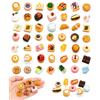 HGAJMT Miniature Cibo 50 Pz Colori, Accessori Casa DIY, miniverse, miniature