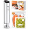 Rolgno Macchina Sottovuoto Alimenti Portatile, 20 Sacchi Riutilizzabili | 70kPa Aspirazione Potente, Modalità Auto e Impulsi, Lega Alluminio, Display LED, Sigillatore Sottovuoto Compatto