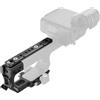 SMALLRIG Kit Piastra di Estensione per Sony XLR-H2, Impugnatura Chiusa | sistema di bloccaggio a sgancio rapido HawkLock, fori filettati da 1/4-20 e fori di posizionamento ARRI - 6781