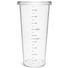 MeraPrime Cecotec - Bicchiere per frullatore a mano, 900 ml, bicchiere dosatore da cucina, compatibile con frullatore Braun, Cecotec - Caraffa dosatrice in plastica senza BPA