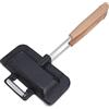 Fockety Teglia da Forno per Sandwich a Doppia Faccia, Tostapane per Hot Dog con Manico Rimovibile, Teglia per Sandwich per la Colazione Flip Grill Pan per Colazione, Frittelle, Omelette