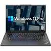 Lenovo ThinkPad E16 Business Laptop, Display WUXGA da 16, AMD Ryzen 7 7730U (Beat Intel 13th i5-1335U), 40GB RAM, SSD PCIe 2TB, webcam, HDMI, RJ-45, lettore di impronte digitali, Wi-Fi 6, Windows 11