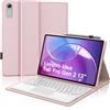 FOGARI Cover Tastiera per Lenovo Idea Tab Pro Gen 2 13 Pollici 2026 con Touchpad | Custodia Tastiera Bluetooth Rimovibile con Trackpad per Lenovo Idea Tab Pro Gen 2, Keyboard Wireless Portatile, Rosa
