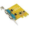 Sunix SER6437A scheda PCI Express seriale RS-232 x2