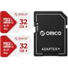 ORICO TF30 Scheda Micro SD 32GB Confezione 2pz, 100MB/s 4K UHD | A1 C10 V30 U3 UHS-I Scheda TF microSDHC per Smartphone, Dashcam e Telecamere Sorveglianza