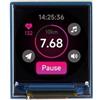 Waveshare 0.85inch LCD Display Module, IPS Panel, 128×128 Resolution, SPI Interface, 65K Colors, for Raspberry Pi /STM32/ESP32/RP2040/Jetson Series