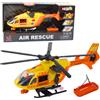 LEAN TOYS Elicottero di soccorso Gancio Barella Luci Suoni Arancione 1:12