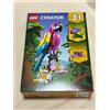 LEGO Creator 3in1 Exotic Pink Parrot 31144 Pappagallo Pesce Rana Nuovo Giappone