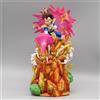 Statua Dragon Ball Z Vegeta Con Base Realistica In PVC 25 cm Figurina Vegeta