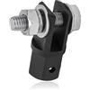 SHMZK Adattatore per cric a forbice, adattatore per trapano a forbice per avvitatore a percussione da 1/2 o chiave a bussola da 13/16, connettore jack a forbice per trapano elettrico per auto e