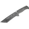 LAMA COLTELLO FAI DA TE GREZZO BLANK BLADE LAMA FISSA CACCIA ACCIAIO DAMASCO