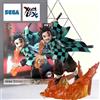 Figurine Demon Slayer XrossLink Set Completo Tanjiro Giyu Akaza Rengoku 2024 PVC