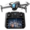 Sewsunny Drone con fotocamera 1080P, telecomando con schermo LCD da 4,5″, droni FPV | Dron con mando a distancia con pantalla de 4,5″para adultos/principiante/niños, cuadricóptero plegable, motor sin escobillas