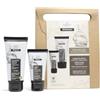 NATYR - ALTROMERCATO - Cofanetto Regalo The Traveller Uomo Bio - Crema Mani e Shampoo Doccia con Vetiver, Guaranà e Pepe Nero - Formato Viaggio - Shampoo Doccia 100 ml + Crema Mani 50 ml