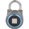 Fockety Lucchetto dell'impronta Digitale, Bluetooth IP65 impermeabilizza Il Lucchetto astuto biometrico Senza Chiave con App sblocca, Serratura Elettronica di Combinazione per Il portone