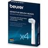Beurer TB SENSITIVE TESTINE SPAZZOLINI ELETTRICI 4 PEZZI