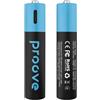 Proove Batterie Ricaricabili Compact Energy AAA - Bianco, 2 Pezzi