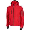 U-POWER DON'T WORRY... BE HAPPY! U-Power Metropolis, giacca in pile da uomo Soft Shell, abbigliamento invernale casual, con cappuccio, tessuto elasticizzato, impermeabile, giacca a vento, cappotto imbottito con zip intera