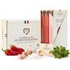 Condiviso GIFT Set 3 Spezie Piccanti 100% Italiane - Box Regalo Uomo Donna | Origano siciliano, Sale di Trapani, Aglio e peperoncino calabrese, Senza additivi, Idea regalo gourmet
