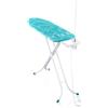 Leifheit Asse da Stiro Air Board M Compact Plus Thermo-Reflect | Tavolo da stiro salvaspazio 120 x 38 cm, ultraleggero, altezza regolabile fino a 98 cm, con presa e portacavo