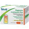 TEVA Magnesio potassio plus teva 24 bustine senza zuccheri aromaagrumi - TEVA - 970374462