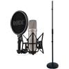 RØDE Rode NT1 5th Generation - Microfono da studio con supporto per microfono dritto