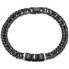 Jeweidea Bracciale Personalizzato per Uomo con Incisione di Nome e Icona, Bracciale Cubana in Acciaio Inossidabile Regalo Per Papà Nonno Festa Del Papà, Regalo Personalizzato Per Uomo