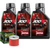 Motul Tagliando Olio Motul 300V2 10W50 + Filtro Per Suzuki�AN400 Burgman ABS 2011>2012