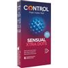 Control Sensual Xtra Dots Profilattici Stimolanti 6 Pezzi