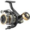 LIFKOME Mulinello da Pesca in Metallo 12 Assi 5.2 1, Forza 10 Kg | Lega e Metallo EVA, Cerchio Filo Rinforzato, Recupero Stabile, per Canna da Spinning e Canna da Mare