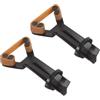 BESTOMZ 2 Pezzi Strumento Elastico per Riparazione Punta da Biliardo 13 MM | PP e Gomma, Fissaggio Stabile della Punta, Portatile per Giocatori e Addetti al Tavolo, Nero