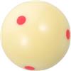 Luxshiny Palla Battente da Allenamento Biliardo, Misura Regolamentare in Resina | 6 Punti Incassati, Superficie Liscia e Rollio Bilanciato, per Istruttori e Giocatori
