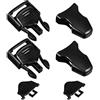 Garneck 2 Pezzi Fibbie per Cinghia Pinne Nuoto, Ricambi Regolabili in PC | Accessori Sostitutivi Portatili, per Pinne e Pinne da Snorkeling, Uso in Immersione e Kit Salvataggio