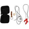 BESPORTBLE Set Bocce da Esterno con Custodia, Corda e Strumento Magnetico | Pallino in Legno, Accessori per Palline Metalliche, Gioco da Prato e Spiaggia, per Adulti