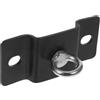 NUOBESTY Gancio Rotante per Sacco da Boxe a Soffitto in Acciaio Nero | Montaggio a Parete o Soffitto, Supporto Robusto per Yoga e Palestre, Design Elegante Nero